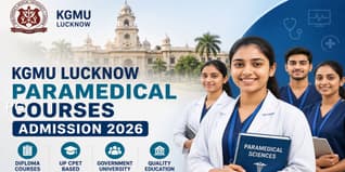KGMU Lucknow Paramedical Courses Admission 2026